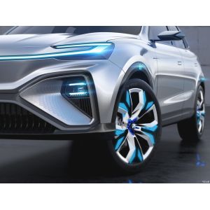 2023 White Pure Electric Suv Feifan Marvel R With Large Battery 170km/h High