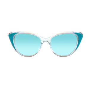Woman Cat Eye Acetate Sunglasses Polarised Sun Lenses Spring Hinges