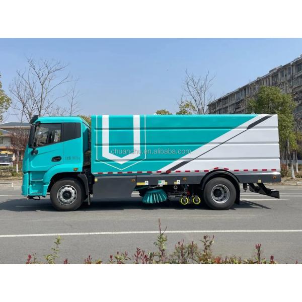 18T Electric Road Sweeper with Advanced Washing Sweeping Capabilities and Pure Electric Energy Type