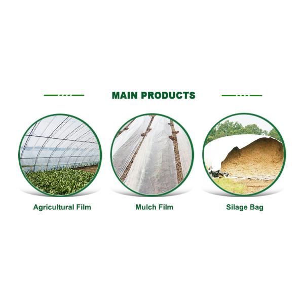Agricultural plastic film Black&Silver Mulch film