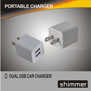 Buy 3rd-Generation Green Pot Dual USB Travel Charger at wholesale prices