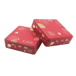 Tinplate Can Storage Box Custom Candle Gift Tin Packaging