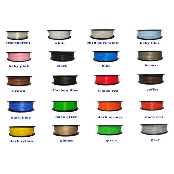 Coffee PLA 3D Printer Filament 1.75mm 2.85mm 2.2 lbs 1 kg Spool For 3d Pen