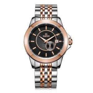 Waterproof Copper Dial Quartz Stainless Steel Watch Luminous Men Mechanical