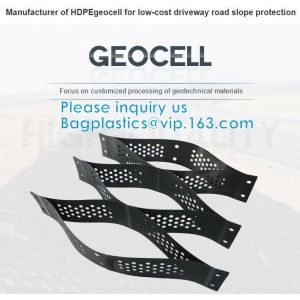 Plastic Hdpe Cellular Textured Gravel Stabilizer Typar Geocell Recycled Plastic