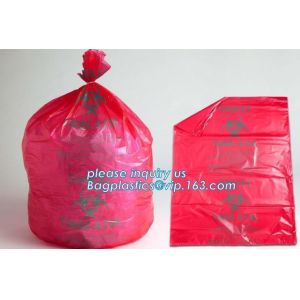 Biohazard medical waste bag for hospitals, Disposal Plastic Medical waste bags,