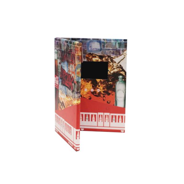 LCD Video Folder 16 9 Ratio 2.4” Screen 128MB Memory for Clear and Crisp Images