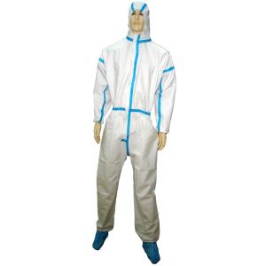 Clean Room 170cm 6XL Hooded Disposable Coveralls
