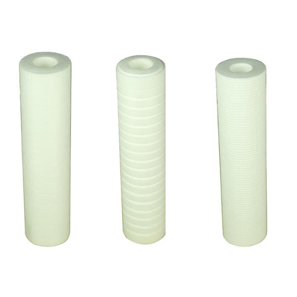 PP 10" Plastic Water Cartridge Filter Vessels For Counter Top Water Filter 10" / 2.5"