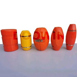 Quality Marine Floating Dredging Pipeline Polyethylene Hose Cable Floater Customized Shape for sale