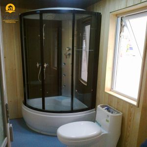 Light Steel Structure Prefabricated House With Toilet Sink Shower Turnkey