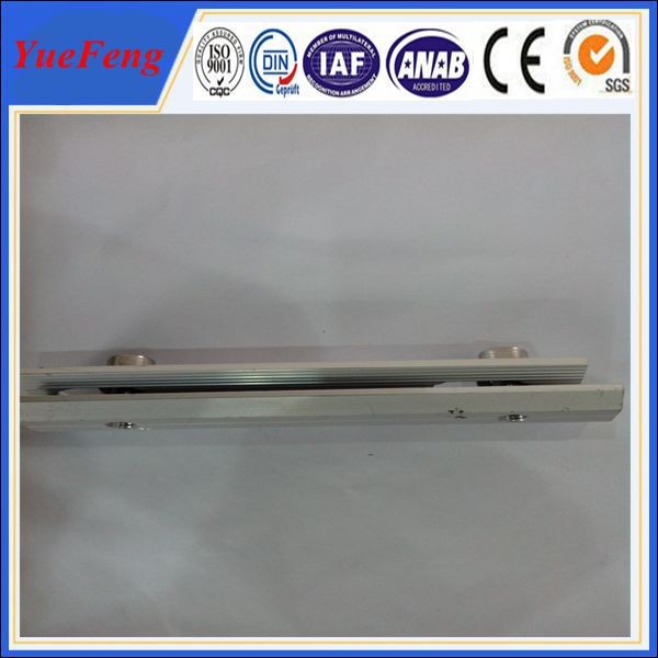 Buy High quality customized different sizes solar aluminum mounting rail at wholesale prices