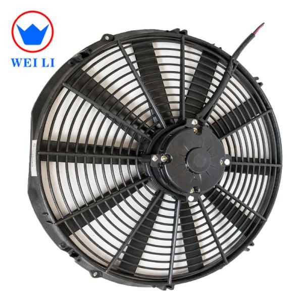 16 Inch DC Brushed 12 Volt Cooling Fan , 2700RPM 12v DC Fan With Custom Logo