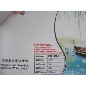 PVC Eco Friendly Wallpaper Solvent , Inkjet Printing Media