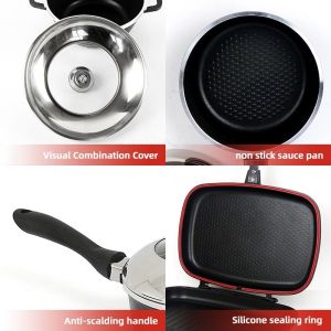 New Arrival 23 Pcs Aluminum Non Stick Cooking Pots Sets Pans And Pots Induction