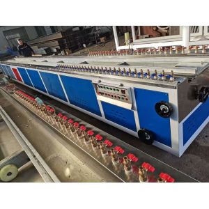 Twin Screw Plastic Profile Extrusion Line UPVC Profile Extrusion Machine