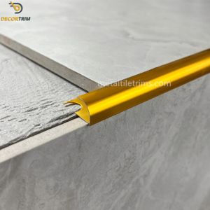 Aluminium Tile Edging Strip Aluminium Tile Trim 6063 Material ODM