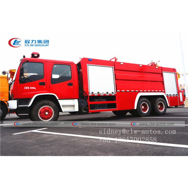Isuzu Cxa 6X4 Left Hand Drive 10000L Fire Fighting Truck