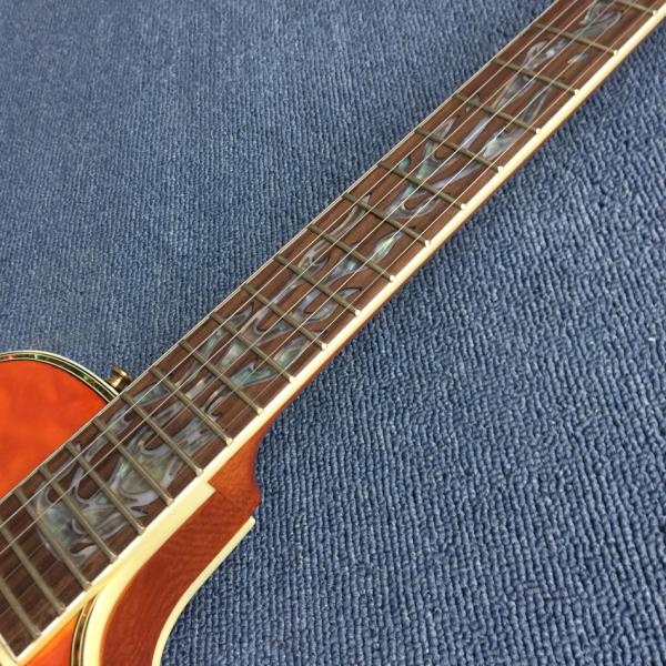 New style high-quality custom LP electric guitar, Flame Maple Top electric guitar with Gold hardware, free shipping