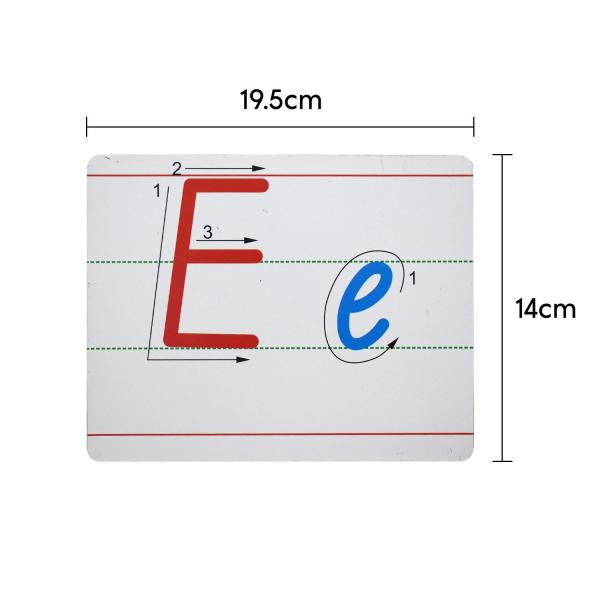Custom Printing Children's Learning Alphabet Cards Erasable Modern Teacher Aids