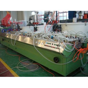 Alloy steel Wood Profile plastic extruder machinery 180 - 450kg / h