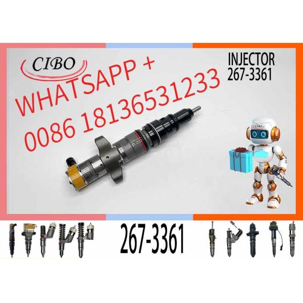 High Quality Common Diesel Rail Fuel Injector 267-3360 2673360 267-3361 For C9 Engine Excavator 336D Engine