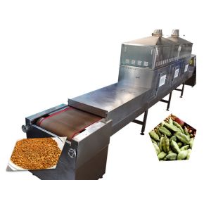 Quality Multi Functional Microwave Food Sterilizer Machine Continuous Stainless Steel Structure for sale