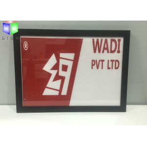 Indoor Led Snap Frame Light Box , Led Backlit Light Box Magnetic Lock