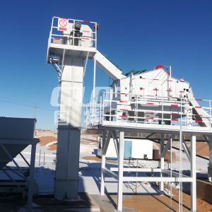 3800 KG Sand Dewatering Vibrating Screen Machine Excellent Performance