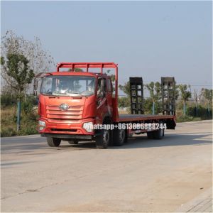 FAW 6*2 20 Tons Platform Transportation Low Flatbed Truck
