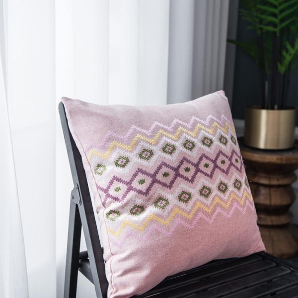 Ribbon Luxury Table Linens Cotton Linen Embroidery Fabric Cover Tablecloth