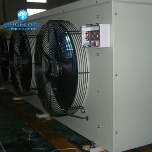 Indoor evaporator with dual discharge