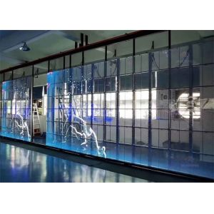 Wafer Chip Transparent LED Screen , Indoor Transparent LED Display