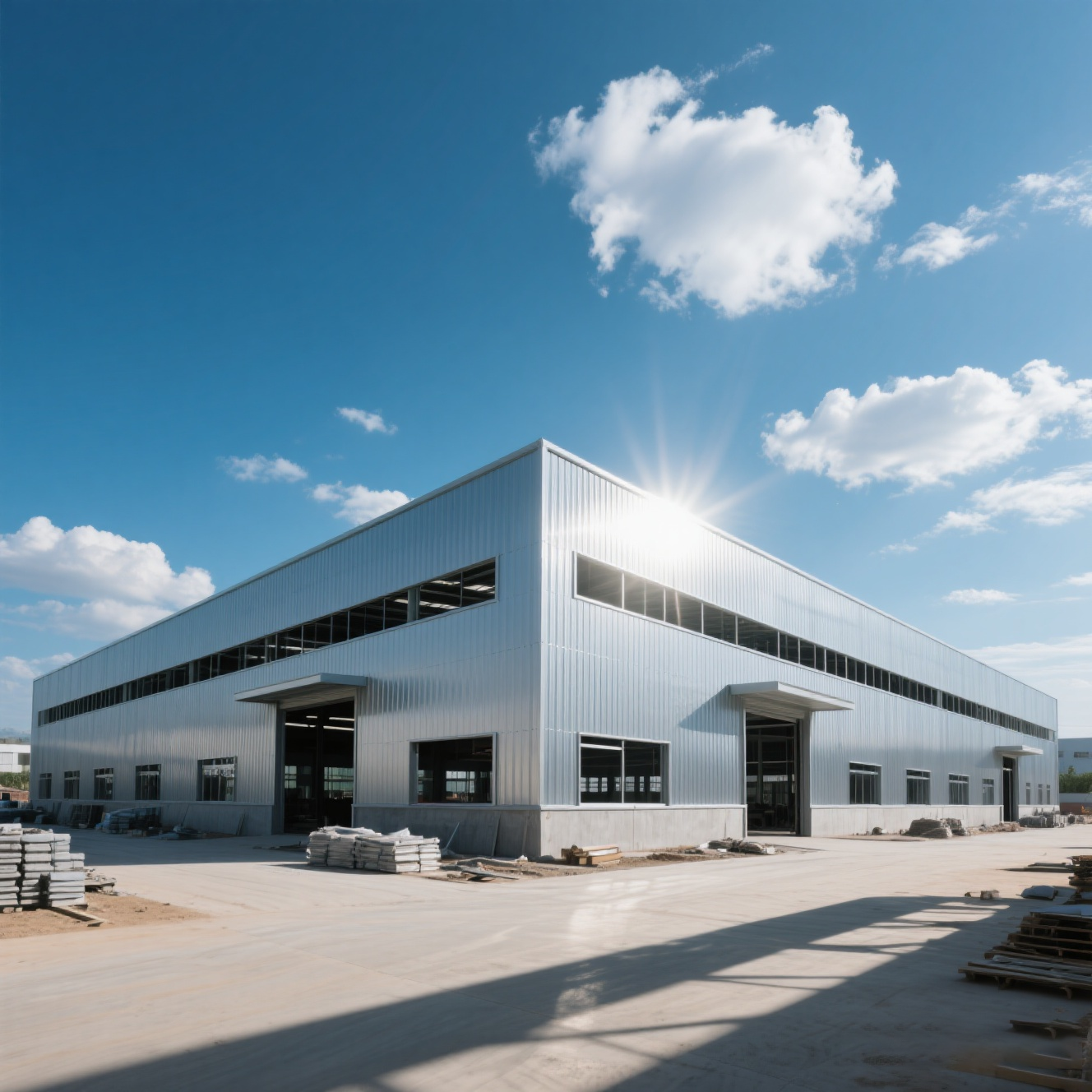 Pre Engineered Steel Building Structure with Custom Dimensions