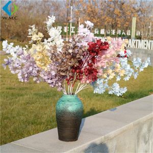 Peanut Leaf Artificial Flower Bouquet Plastic Material For Wedding Scene Setting