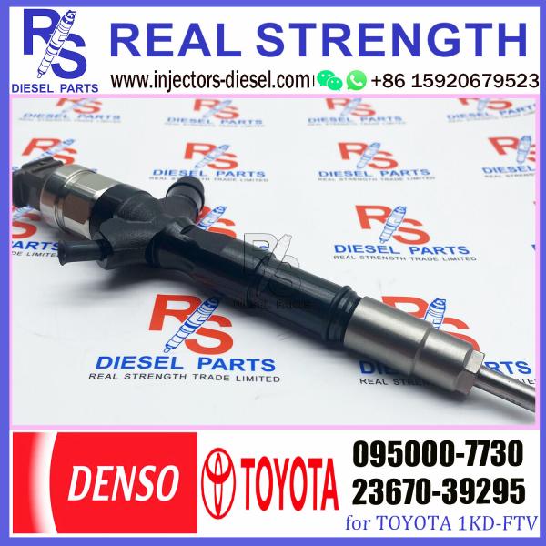 Buy Diesel injector assembly pump common rail injector 0950007730 095000 7730 095000-7730 for 1KD 2KD diesel engine at wholesale prices