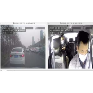 4 CH Mini Dashcam Blackbox Taxi MDVR GPS 4G WIFI 1080P Mobile Dvr AI Function