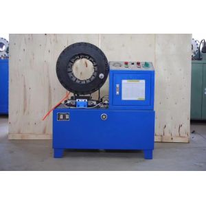 Hydraulic 3 Inch and 4 inch Industrial Braided Hose Crimping Machine 3kw Compact