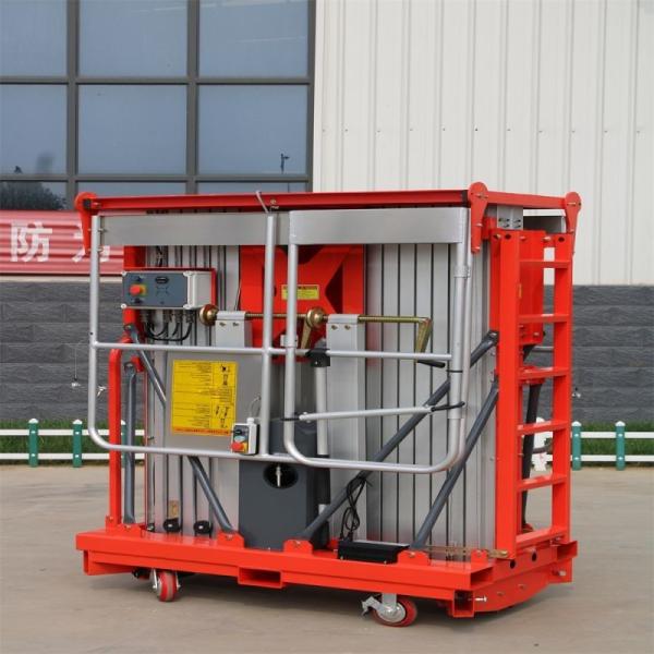 Electric Mobile Telescopic Folding Aerial Work Platform 100 Kg 200kg 300 Kg