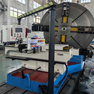 High Precision Horizontal Flange End Face Processing Large Face Lathe Machine