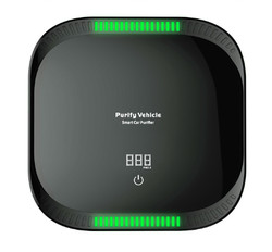 PM2.5 Display Car Air Purifier Portable Desktop Mini Room In Cars Purifying Air