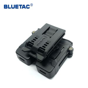 Buy cheap Polymer Double Magazine Pouch 9mm Universal Style With Belt Clip Bluetac from wholesalers