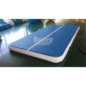 Custom Inflatable Air Tumble Track / Water Floating Gymnastics Gym Mat