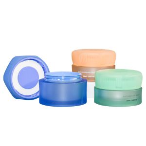 Innovative luxury cosmetics packaging jar jellyfish design series cosmetics