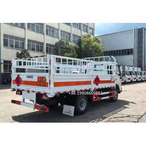 High-Quality JAC 4x2 6-Ton Capacity Gas Cylinder Transport Truck Hazardous