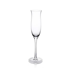 160ML Hand Blown Transparent Crystal Champagne Flutes