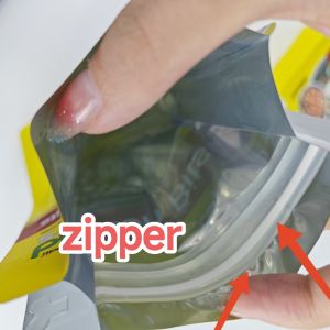 Free samples Heatproof Resealable Aluminum Foil Meal Packaging Flat Bottom