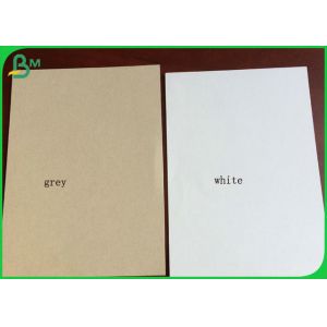 Mixed Pulp Material Duplex Board Paper Size Customized With One Side Coated