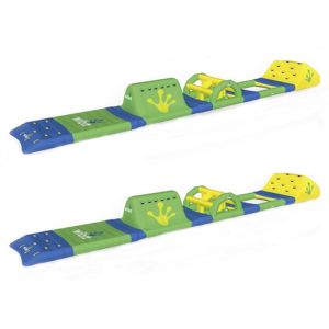 Quality Aqua Jump Inflatable Floating Water Park / Inflatable Water Island for sale