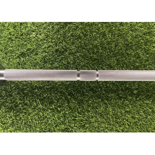 Hard CR Plating Bar Gym Exercise Accessories 2200mm Length For Strength Exercise